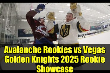 Avalanche Rookies vs Vegas Golden Knights 2025 Rookie Showcase | Hard-Fought 3-2 Finish