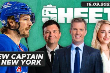 J.T. Miller Named Rangers Captain ft. Mollie Walker & Greg Wyshynski | The Sheet with Jeff Marek