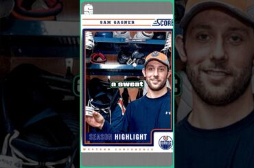 Sam Gagner Recalls His 8-Point Night🔥#ontheroad