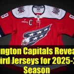 Washington Capitals Reveal New Third Jerseys for 2025-26 Season | Screaming Eagle Returns!