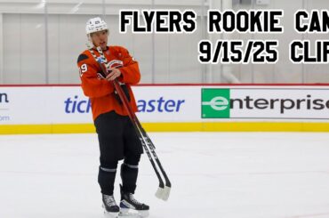 Philadelphia Flyers Rookie Camp Clips - 9/15/25
