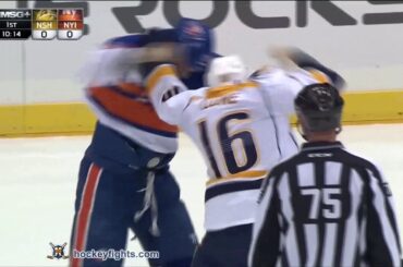 Rich Clune vs Matt Martin Nov 12, 2013