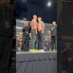 Barry Hall vs Curtis Scott Final Face-Off before fight!