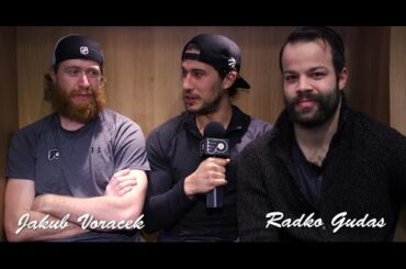 Flyers Beards: Del Zotto talks with Voracek and Gudas about their grooming habits