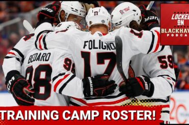 Chicago Blackhawks Training Camp Roster Breakdown | Lukas Reichel Trade Rumors