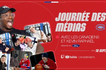 Habs Media Day Livestream | Win prizes + chat live!