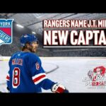 Rangers name J.T. Miller 29th captain in franchise history