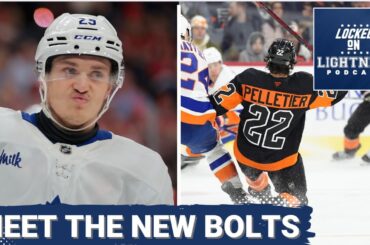 Meet the NEW Bolts! Pontus Holmberg and Jakob Pelletier DEEP DIVE! | Tampa Bay Lightning Podcast