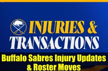 Buffalo Sabres Injury Updates & Roster Moves | Luukkonen, Tuch, Greenway & More
