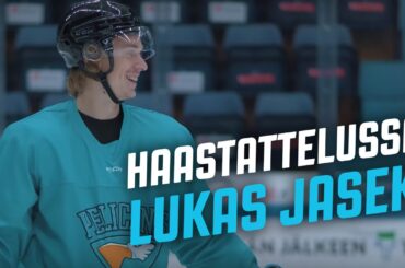 Tähdistösentteri Lukas Jasek valmiina runkosarjan avaukseen