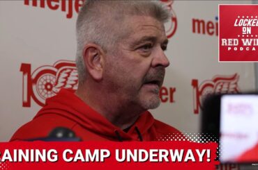 Training Camp underway! Elmer Soderblom getting looks on the 1st line