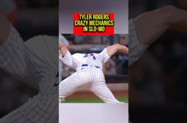 The Crazy mechanics of Tyler Rogers in Slow Mo. 😳😳 #baseball #mlb #pitching