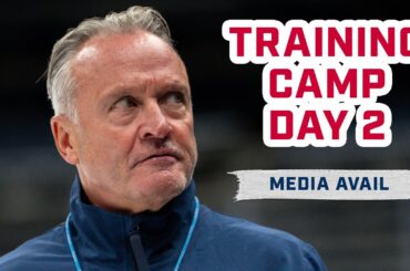 Blue Jackets Wrap Up Day 2 of Training Camp! Hear from CBJ Players and HC Dean Evason | Media Avail