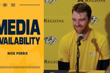 Nick Perbix Media Availability - Training Camp: Sept. 18, 2025