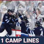 Day 1 Of Winnipeg Jets Camp Is In The BOOKS And Early Lines Have Taken Shape