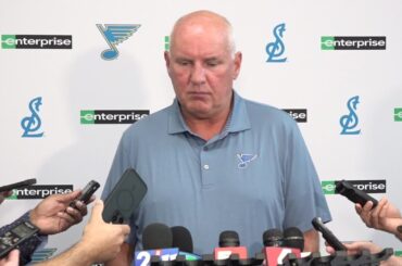 GM Doug Armstrong explains why Blues are giving Milan Lucic a second chance