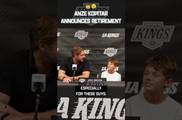 KOPITAR announces his RETIREMENT 👑😥