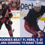 Rangers beat Flyers 5-2, Noah Laba and Scott Morrow gunning for Opening Night roster spots!!