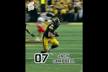 No. 7 - Iowa LB Jack Campbell | Top 30 Big Ten Football Players of the 2022 Season