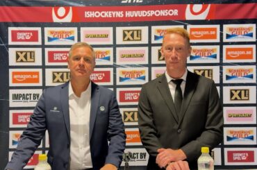 Presskonferens efter Färjestad-Rögle