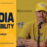 Juuse Saros Media Availability - Training Camp: Sept. 18, 2025