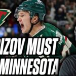 Kirill Kaprizov Must Really Not Like the Wild