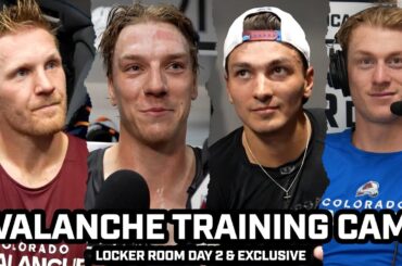 Landeskog & Avs on Motivation After Game 7 + Josh Manson EXCLUSIVE | Avs Camp Day 2