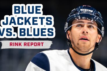 WE PLAY HOCKEY TODAY! 🥳 Blue Jackets vs. Blues Preview | Rink Report