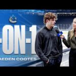 Braeden Cootes 1-on-1 | Canucks at Kraken (Sept. 21, 2025)
