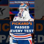 Calvin Pickard has passed every test the Oilers have put in front of him!