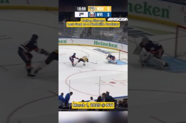 Colton Sissons (traded to Vegas) - Last Goal as a Nashville Predator