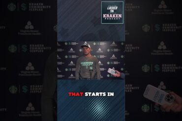 Ryan Lindgren’s Thoughts on Kraken Training Camp #shorts #seakraken #seattlehockey #nhl #nhlhockey