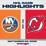 NHL Preseason Highlights | Islanders vs. Devils - September 23, 2025