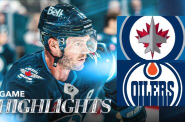 Winnipeg Jets vs. Edmonton Oilers - Game Highlights