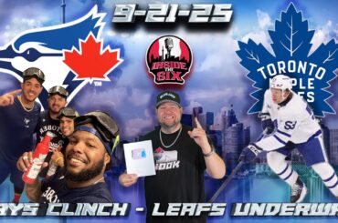 Blue Jays Clinch and Leafs Hit the Ice!