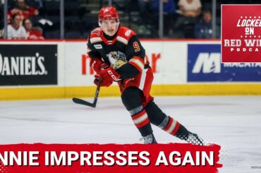 Emmitt Finnie impresses AGAIN | Detroit Red Wings prospects dominate Chicago Blackhawks