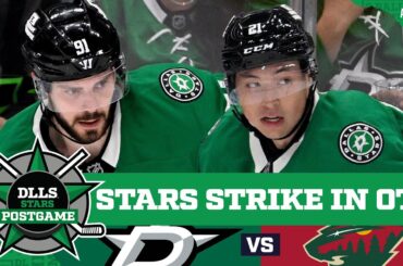 Seguin’s OT Tally Lifts Stars To 3-2 Victory Over Wild | DLLS STARS POSTGAME