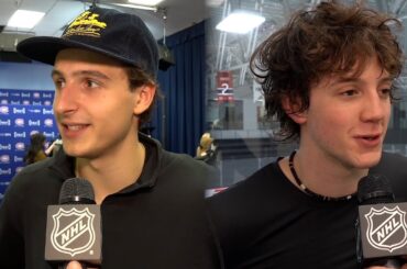 Reinbacher und Rohrer im Interview 🇦🇹 🇦🇹 Two young Austrians hope for NHL opportunity with Canadiens