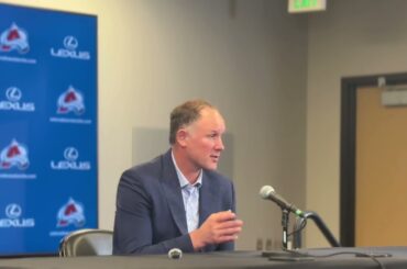 Nolan Pratt on Avalanche preseason Game 1