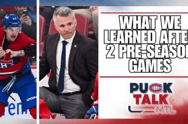 What Surprises Have We Uncovered About the Canadiens After TWO Preseason Games?