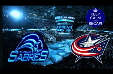 Buffalo Sabres defeat  Columbus 4-0 in Columbus. Alexander Georgiev and Devon Levi get shutout.