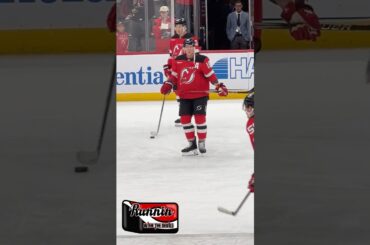 NJ Devils Ondrej Palat Warmups #njdevils #shorts #shortsvideo #shortvideo #short
