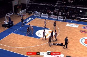 Trevor Moore 17 poäng vs. Umeå Basket i Arctic Hotel Games