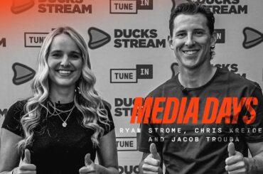 Anaheim Ducks Media Days: Ryan Strome, Chris Kreider and Jacob Trouba | Ducks Stream