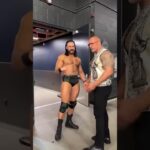 The Rock and Drew mcintyre Backstage #shorts