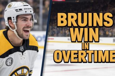 Bruins Epic Comeback in Preseason Thriller!
