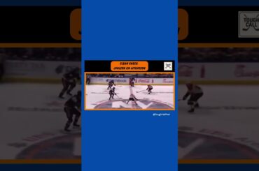 Noah Juulsen destroys Kashawn Aitcheson in open ice.