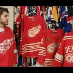 Unboxing the new Detroit Red Wings Centennial jersey - both Premium and Breakaway for comparison!