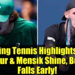 Beijing Tennis Highlights: De Minaur & Mensik Shine, Bublik Falls Early!