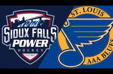 St  Louis Blues (MO) vs Sioux Falls Power (SD) - 18U AAA - Blades Showcase - Sept 25, 2025